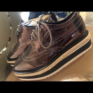 Platform Crome Oxfords